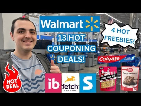 4 HOT FREEBIES AT WALMART! ~ 13 HOT WALMART COUPONING DEALS ~ SEPTEMBER 2024