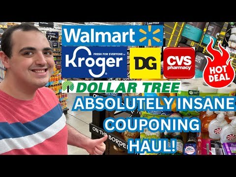 *SO MANY HOT DEALS RIGHT NOW* ~ ABSOLUTELY INSANE COUPONING HAUL ~ WALMART / KROGER / DG / DT / CVS