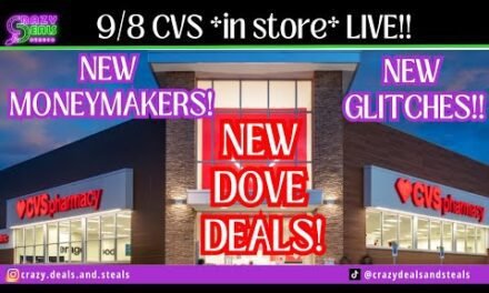 9/8 CVS *in store* LIVE! NEW GLITCHES, NEW MONEYMAKERS, NEW DOVE FREEBIES! 9/8 CVS Haul