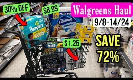 Walgreens Haul – Save 72% with ALL DIGITAL COUPONS! 9/8-14/24