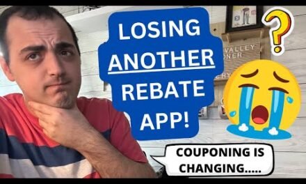 LOSING ANOTHER REBATE APP 😭😭😭  ~ THIS IS SO SAD ~ COUPONING IS CHANGING