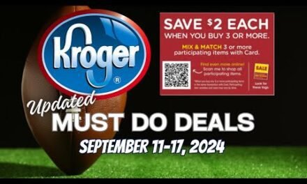 *MORE DEALS* Kroger UPDATED Must DO Deals for 9/11-9/17 | BOGO Deals, Mega, & MORE