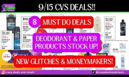 🔥9/15 CVS Deals {8 MUST DO CVS DEALS} NEW GLITCHES & MM’S + STOCKUP DEALS- CVS Couponing🔥#cvsdeals