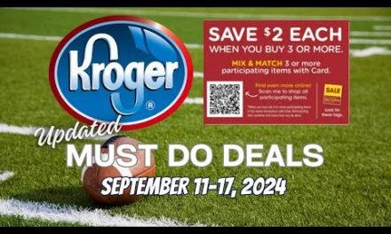 *MONEYMAKER* Kroger UPDATED (Again) MUST DO Deals for 9/11-9/17 | Mega Sale + MORE