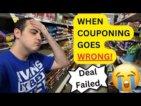 WHEN COUPONING GOES WRONG 😭😭😭  ~ MY DEAL FAILED ~ COUPON CHAT / STORYTIME