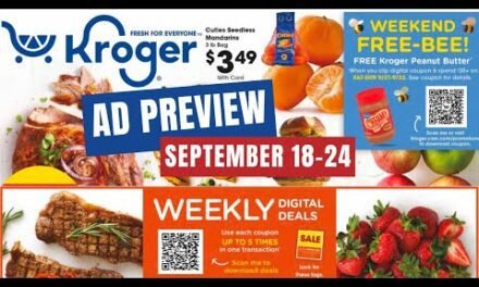 *MORE MEGA* Kroger Ad Preview for 9/18-9/24 | Mega Sale, Weekly Digitals, Beauty Event, & MORE