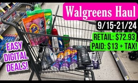 Walgreens Haul- Save 76% using all digital coupons! Beginner friendly couponing! 9/15-21/24