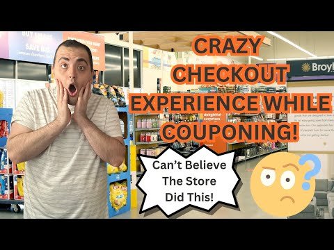 CRAZY CHECKOUT EXPERIENCE WHILE COUPONING! ~ CAN’T BELIEVE THE STORE DID THIS!