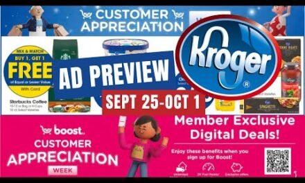 *NEW MEGA SALE* Kroger Ad Preview for 9/25-10/1 | Customer Appreciation, Household/Pet Event, & MORE