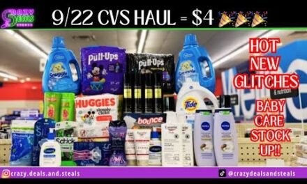 🎉9/22 CVS HAUL = $4 🎉MONYMAKERS & NEW GLITCHES + BABY CARE STOCKUP* HOW TO COUPON (CVS Couponing)