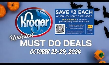 *SWEET* Kroger UPDATED Must Do Deals for 10/23-10/29 | Mega, $.99 Sale, & MORE