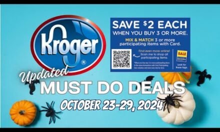 *YAY!!!* Kroger UPDATED (Again) Must Do Deals for 10/23-10/29 | NEW DEALS + Updates!