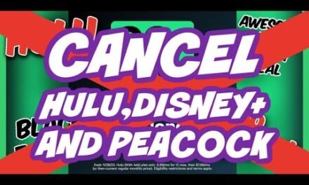 Reminder to Cancel Hulu, Disney+ and Peacock  || Black Friday Deal || Hulu Black Friday Coming Soon