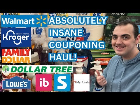 ABSOLUTELY INSANE COUPONING HAUL! SO MANY HOT DEALS ~ WALMART / KROGER / LOWES / FAMILY DOLLAR /MORE