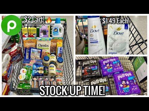 Publix Free & Cheap Digital Grocery Couponing Deals & Haul🔥| STOCK UP TIME! | 10/2-10/8 or 10/3-10/9