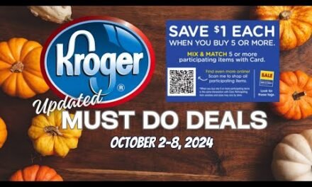 *NEW DEALS!* Kroger UPDATED Must Do Deals for 10/2-10/8 | MEGA SALE + MORE