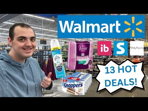 13 HOT WALMART COUPONING DEALS! ~ CHEAP GROCERIES / MORE ~ OCTOBER 2024