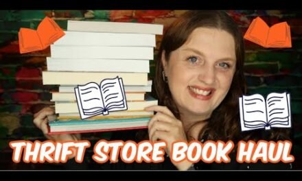 Thrift Store Book Haul  || October 2024 || Adult and Kids Books Haul || Bargain Store Finds