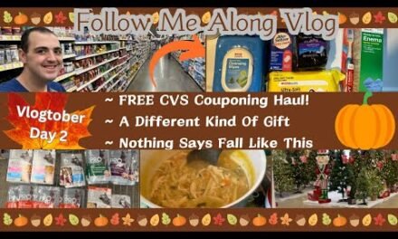 FREE CVS COUPONING HAUL! ~ A DIFFERENT KIND OF GIFT ~ NOTHING SAYS FALL LIKE THIS! ~ VLOGTOBER DAY 2