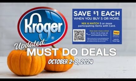 *IBOTTA FREEBIE* Kroger UPDATED (Again) Must Do Deals for 10/2-10/8 | Mega & MORE