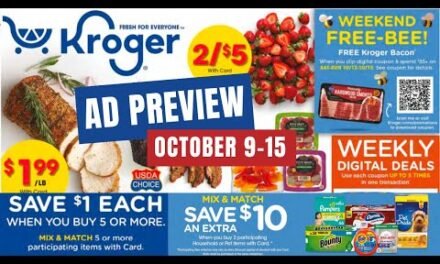 *MORE MEGA!* Kroger Ad Preview for 10/9-10/15 | Mega Sale, Weekly Digitals, Buy 2 Save $10, + MORE