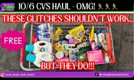 🎉10/6 CVS HAUL=FREE🎉MONYMAKERS & WEIRD NEW GLITCHES + FREE LAUNDRY CARE & MORE* HOW TO COUPON AT CVS