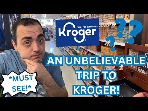 AN UNBELIEVABLE TRIP TO KROGER! ~ THE SMALLEST KROGER IN EXISTENCE ~MCCONNELSVILLE, OHIO KROGER TOUR