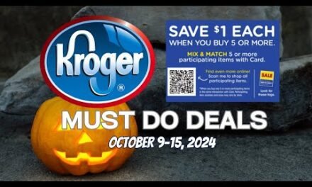 *CRAZY Deals!* Kroger MUST DO Deals for 10/9-10/15 | More Mega Sale, Weekly Digitals, & MORE