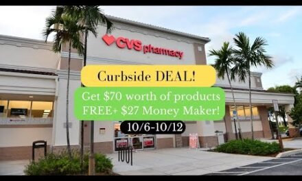 CVS Curbside Deal- $27 MONEY MAKER! 10/6-10/12