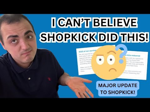 I CAN’T BELIEVE SHOPKICK DID THIS! ~ MAJOR UPDATE FOR SHOPKICK APP USERS!