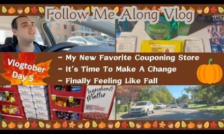 MY NEW FAVORITE COUPONING STORE! ~ IT’S TIME TO MAKE A CHANGE ~ FINALLY FEELS LIKE FALL~ VLOGTOBER 5