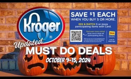 *WOW* Kroger UPDATED Must Do Deals for 10/9-10/15 | New Mega Sale Deals + MORE