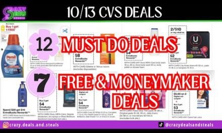 🔥10/13 CVS 12 MUST DO DEALS🎉NEW GLITCHES & MM’S + LAUNDRY, DOVE & MORE- CVS Couponing