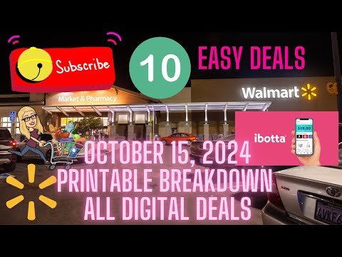 Walmart Haul for $15-Great Digital Deals-IBOTTA, Checkout 51, Swagbucks, and Shopkicks