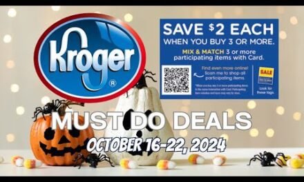 *FREEBIES* Kroger MUST DO Deals for 10/16-10/22 | MEGA SALE, $.99 Sale, Weekly Digitals, & MORE