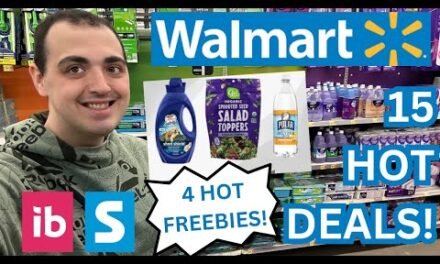 4 HOT WALMART FREEBIE DEALS! ~ 15 HOT WALMART COUPONING DEALS! ~ OCTOBER 2024