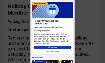 How to Get the Lowe’s Free Holiday Ornament (2024)