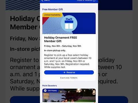 How to Get the Lowe’s Free Holiday Ornament (2024)