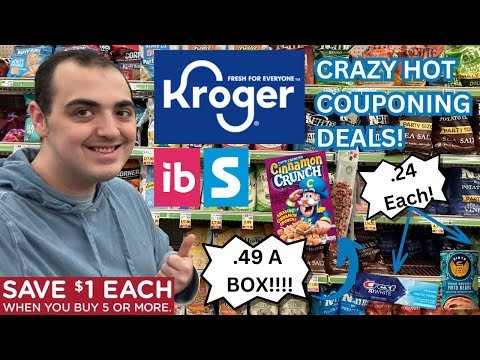 CRAZY HOT KROGER COUPONING DEALS! ~ .49 CEREAL / CHEAP GROCERY DEALS / MORE MEGA EVENT ~ 10/2-10/9