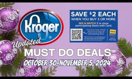 *FREEBIE* Kroger UPDATED (Again) Must Do Deals for 10/30-11/5 | NEW MONTH = NEW DEALS