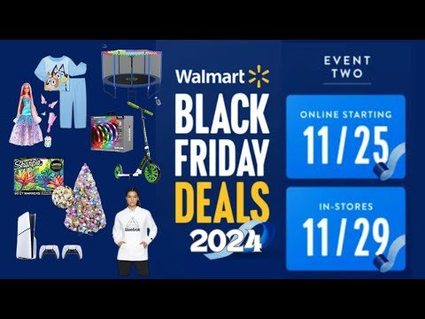 *Event 2* 2024 Walmart Black Friday | Starts 11/25 Online & 11/29 In-Store | Sneak Peek