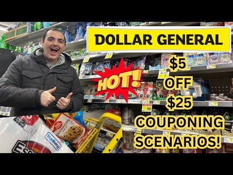 *RUN* HOT $5 OFF $25 DOLLAR GENERAL DEAL SCENARIOS! ~ 11/23/24 ONLY