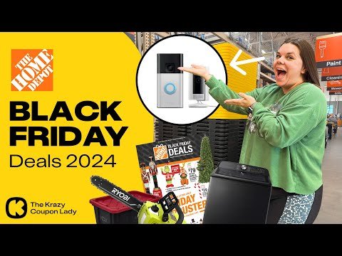 Home Depot Black Friday 2024: EPIC Deals You’ll Regret Not Buying #BlackFridayDeals