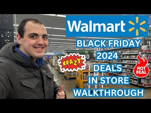 WALMART 2024 BLACK FRIDAY DEALS IN STORE WALKTHROUGH! ~ SO MANY AWESOME DEALS! ~ ONLINE / IN STORE