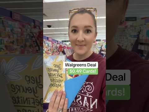 Hallmark Cards for $0.49 each!