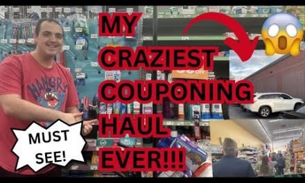 MY CRAZIEST COUPONING HAUL EVER!!! (MUST SEE!) ~ CRASHED THE REGISTER / MASSIVE LINE AT STORE / MORE