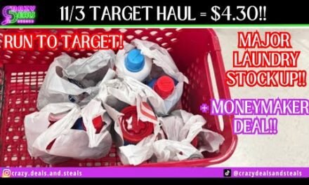 $0.60 LAUNDRY PRODUCTS AT TARGET 11/3-11/9! 🏃‍♀️🏃‍♀️🏃‍♀️ 11/3 Target Haul is 🔥🔥 NO NEWSPAPER COUPONS