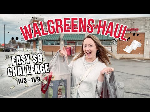 🔥 LESS THAN $1 PER ITEM! / Walgreens Haul (11/3-11/9)