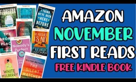 November Amazon First Reads || FREE Kindle Book || Book Freebie