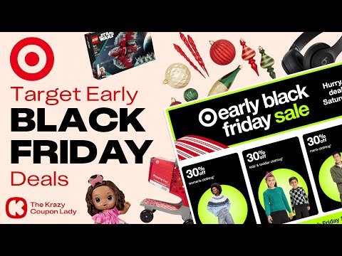 Target Black Friday 2024: The Top Early Black Friday 2024 Deals to Shop NOW! 🔥